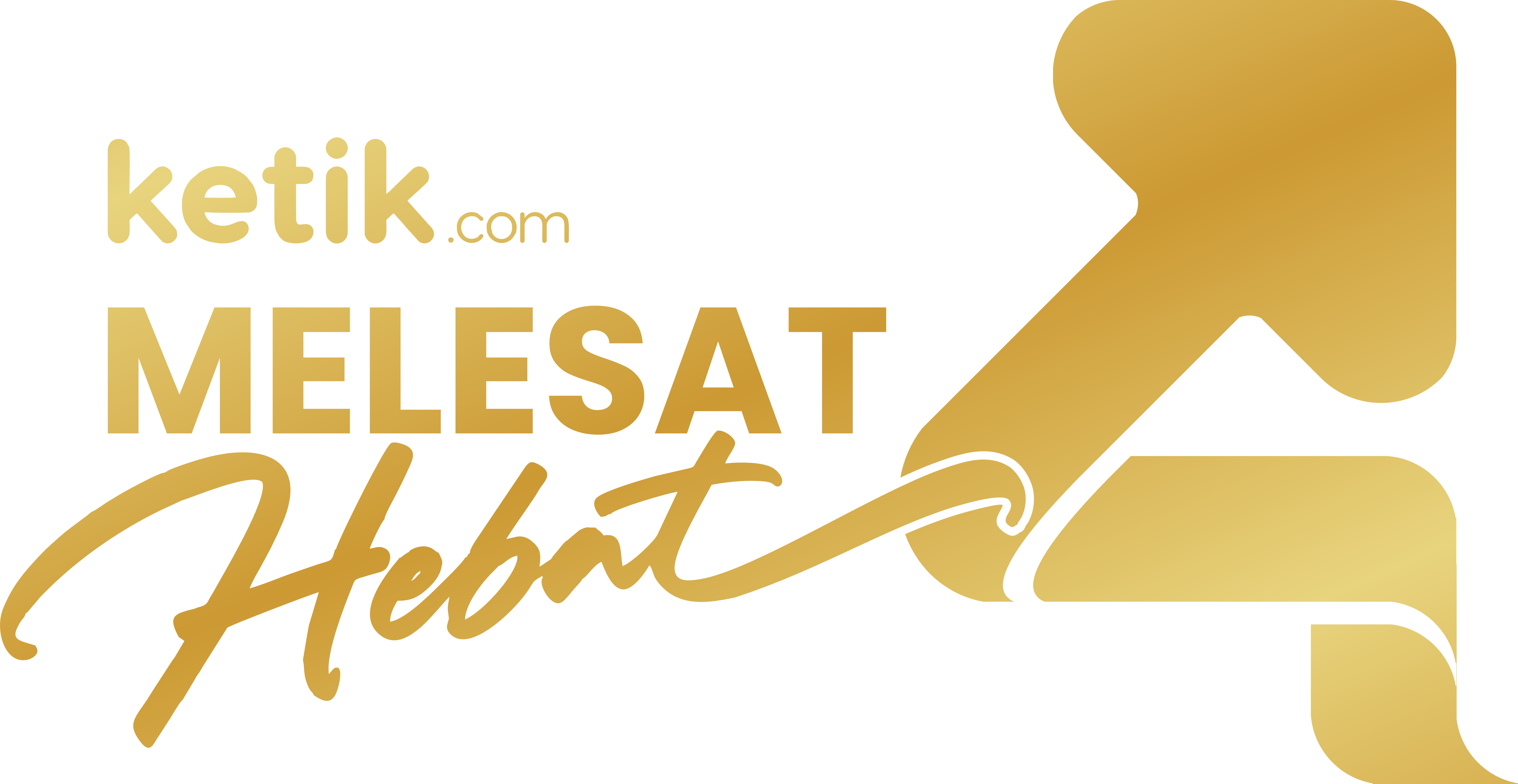 Ketik.com 4th Anniversary Logo